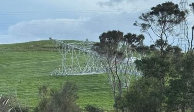 No prosecution for Transpower over toppled Northland pylon