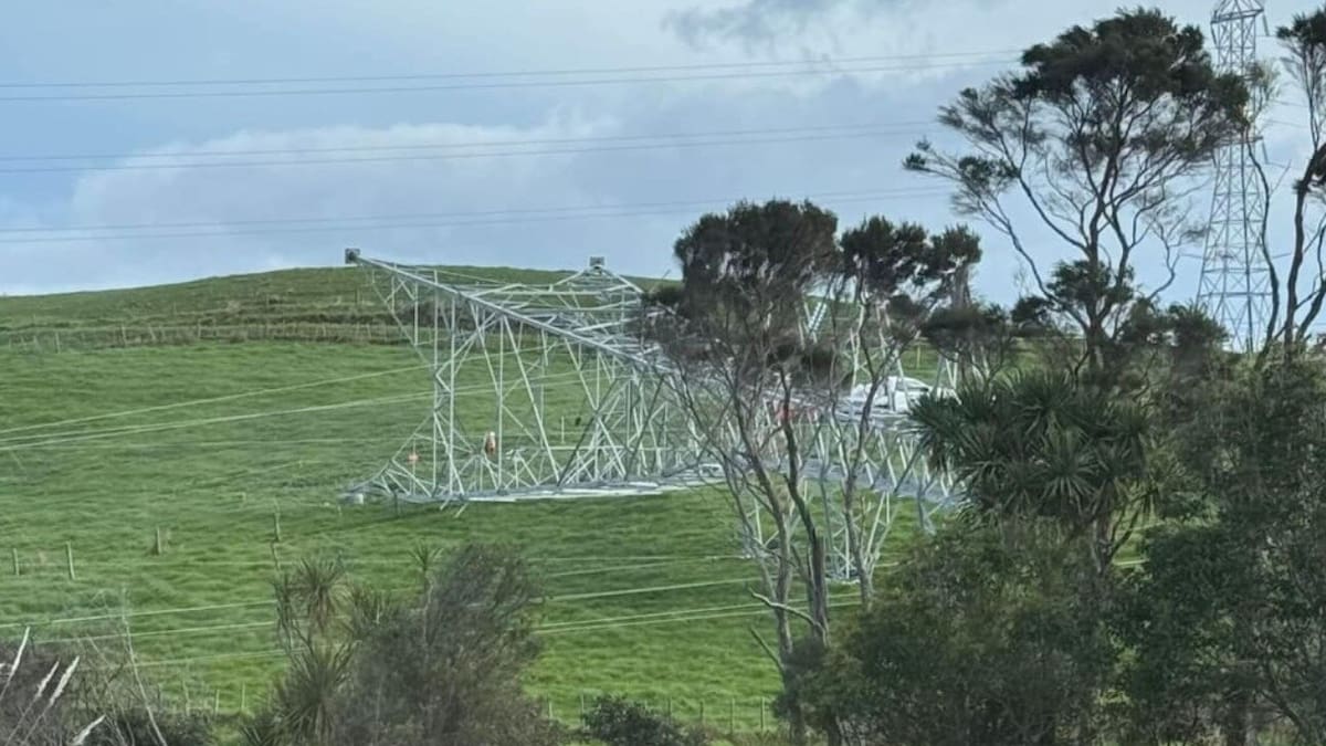 No prosecution for Transpower over toppled Northland pylon