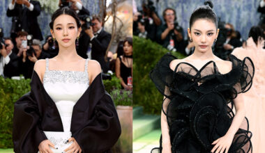 Karina and Ningning at the 2026 Met Gala.