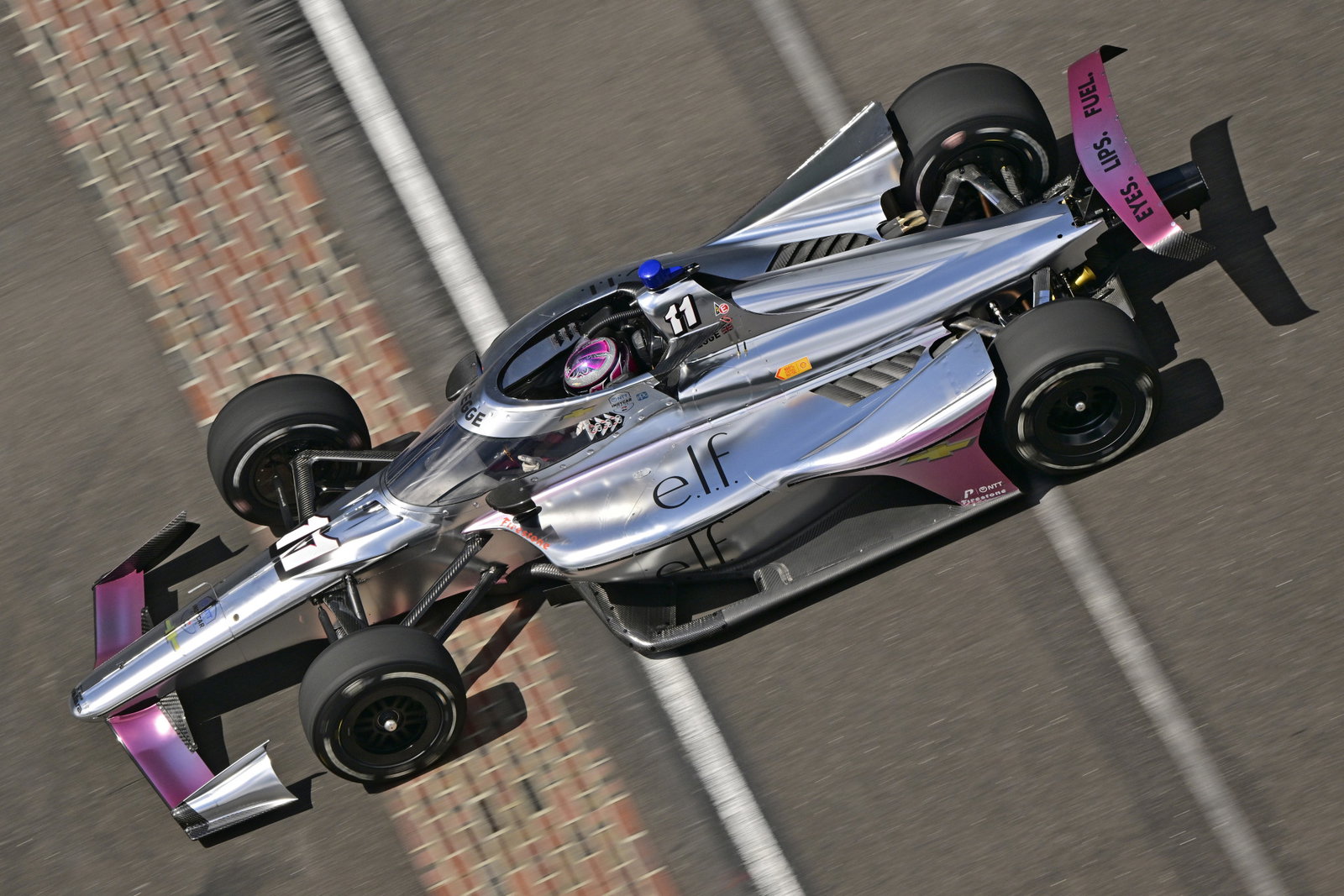 Katherine Legge's #11 HMD Motorsports Chevrolet for the Indianapolis 500.