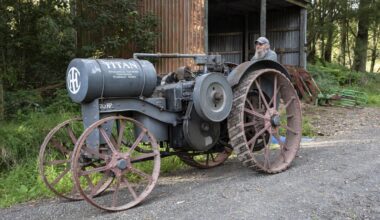 Rare 1917 Titan tractor keeps working life alive on Bay of Plenty farm