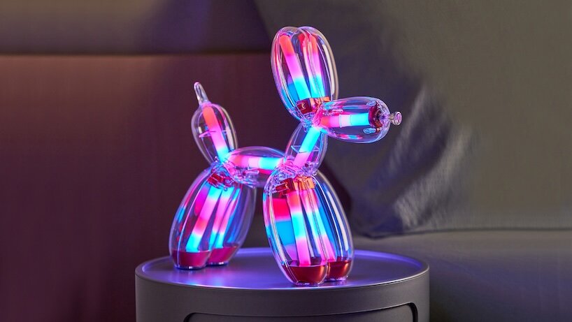 lexon x jeff koons reimagine the balloon dog in a limited chromatic series - 1