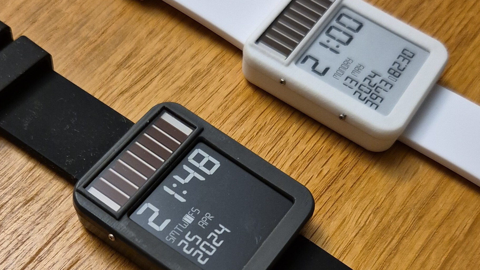 LightInk, A Solar Powered ESP32 Smartwatch