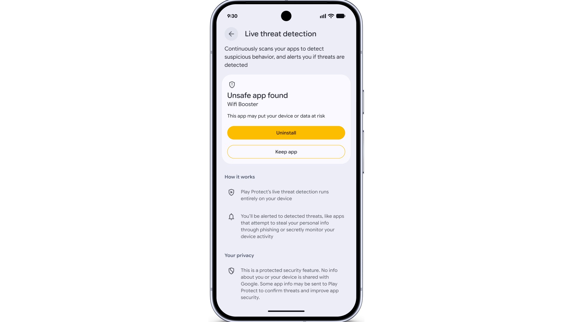 Live Threat Detection Android Live Threat Detection Android