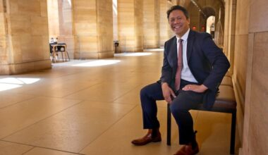 Neil Batiancila at the Philadelphia Museum of Art on Wednesday.