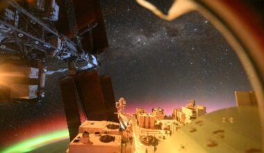 Astronaut captures aurora magic from the ISS photo of the day for May 28, 2026