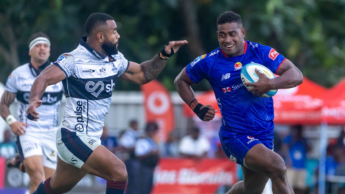 Fijian Drua v Highlanders: Error rate proves costly for New Zealand team in Ba