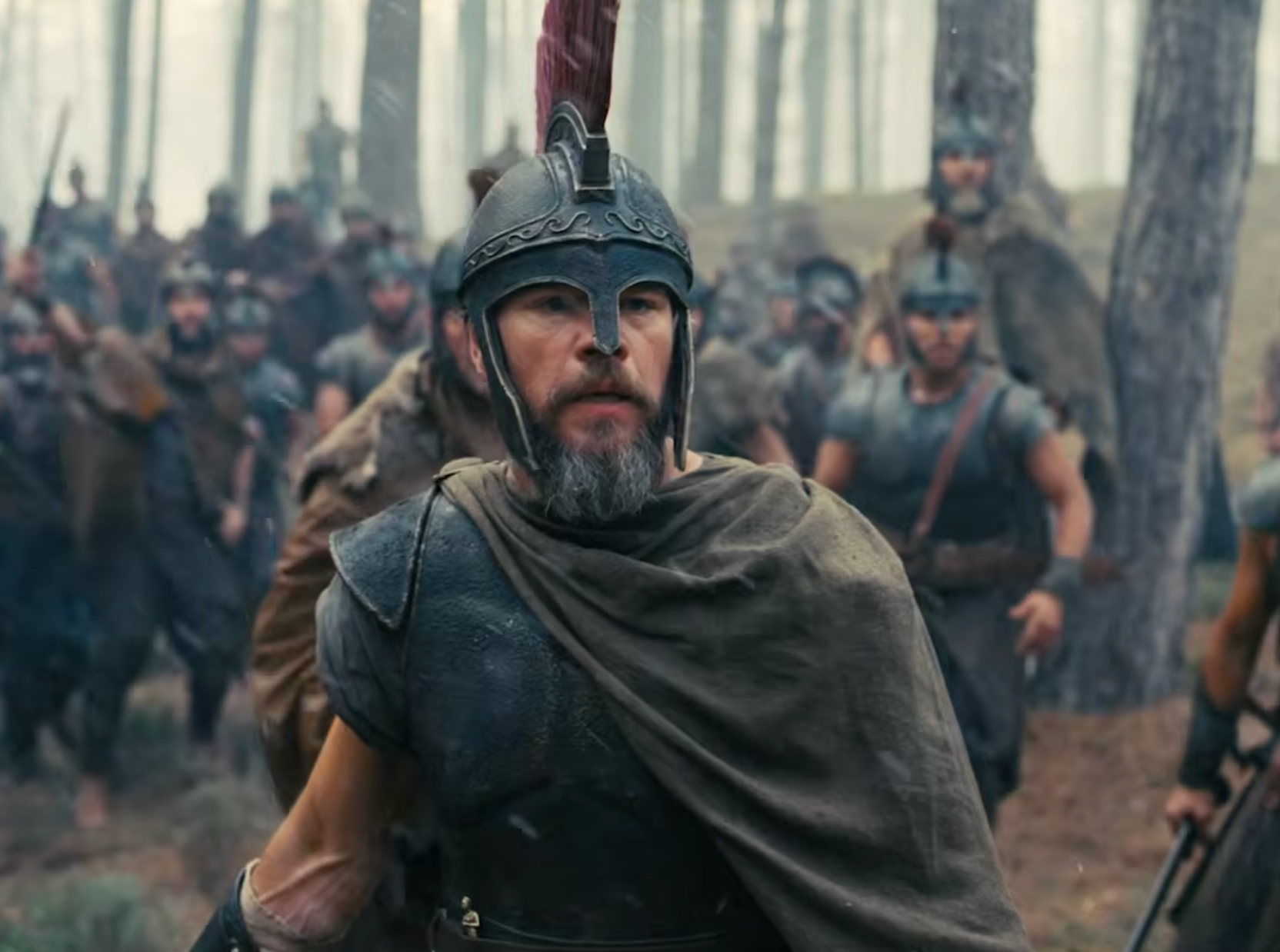Matt Damon leads Christopher Nolan's new epic as Greek hero Odysseus