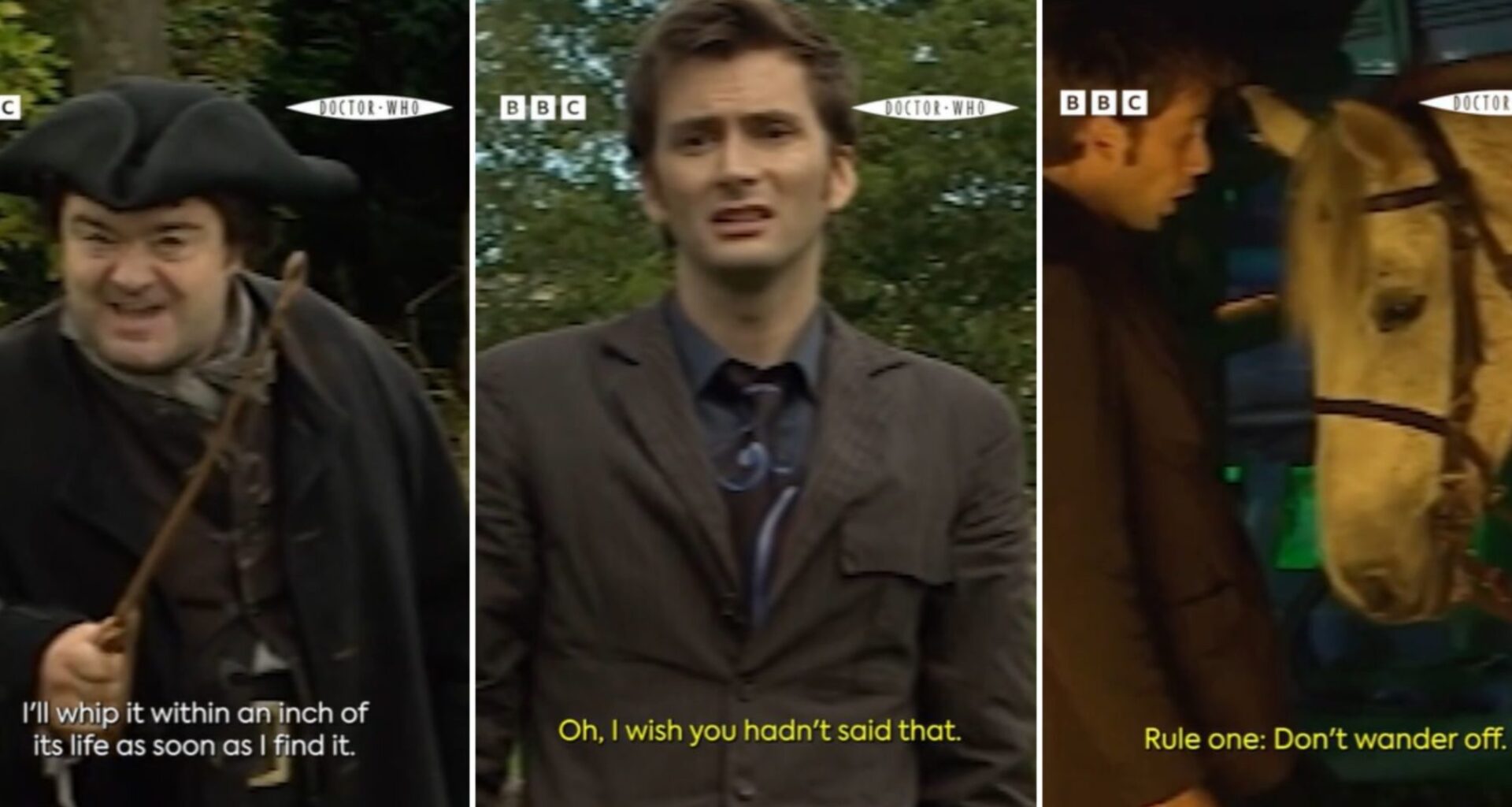 David Tennant's Tenth Doctor Saves Arthur