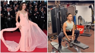 Behind Alia Bhatt's stunning Cannes 2026 appearance was a dedicated fitness regimen focusing on strength and stability. (Instagram/ Alia Bhatt and  karansawhney11)