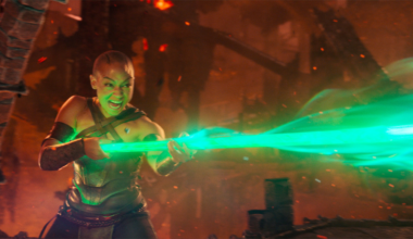 Tati Gabrielle in 'Mortal Kombat II.'