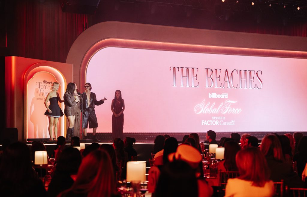 The Beaches Call Global Force Win 'A Dream Come True' at Billboard Women in Music 2026