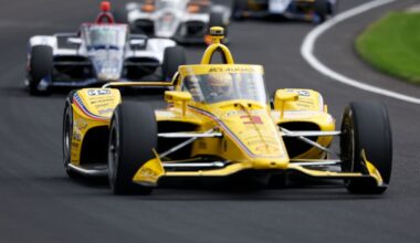Felix Rosenqvist wins Indy 500 as Marcus Armstrong pipped on final lap