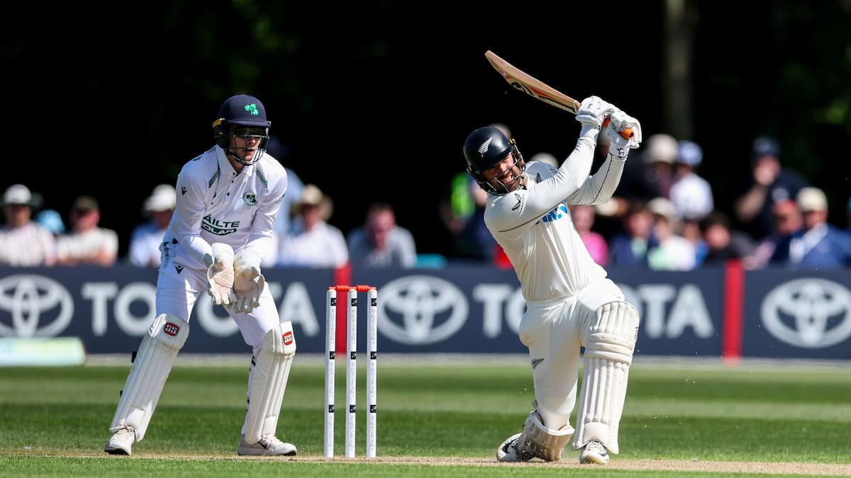 Black Caps v Ireland live updates: One-off test, day two from Stormont