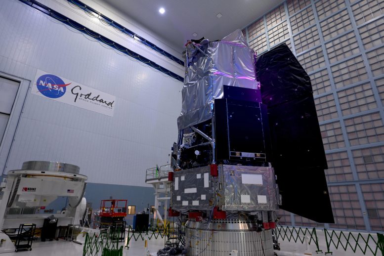 Nancy Grace Roman Space Telescope in NASA Goddard Space Flight Center Clean Room