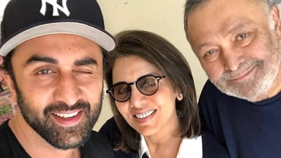 Rishi Kapoor is survived by his wife Neetu Kapoor, son Ranbir Kapoor and daughter Riddhima Kapoor Sahni.