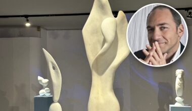 From word to stone: Nikos Kanakis sculptures Gratitude in Naxian marble