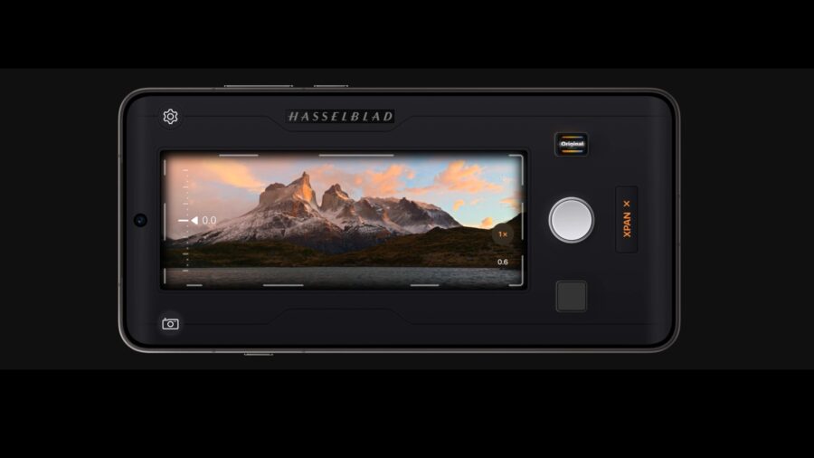 Hasselblad XPAN mode