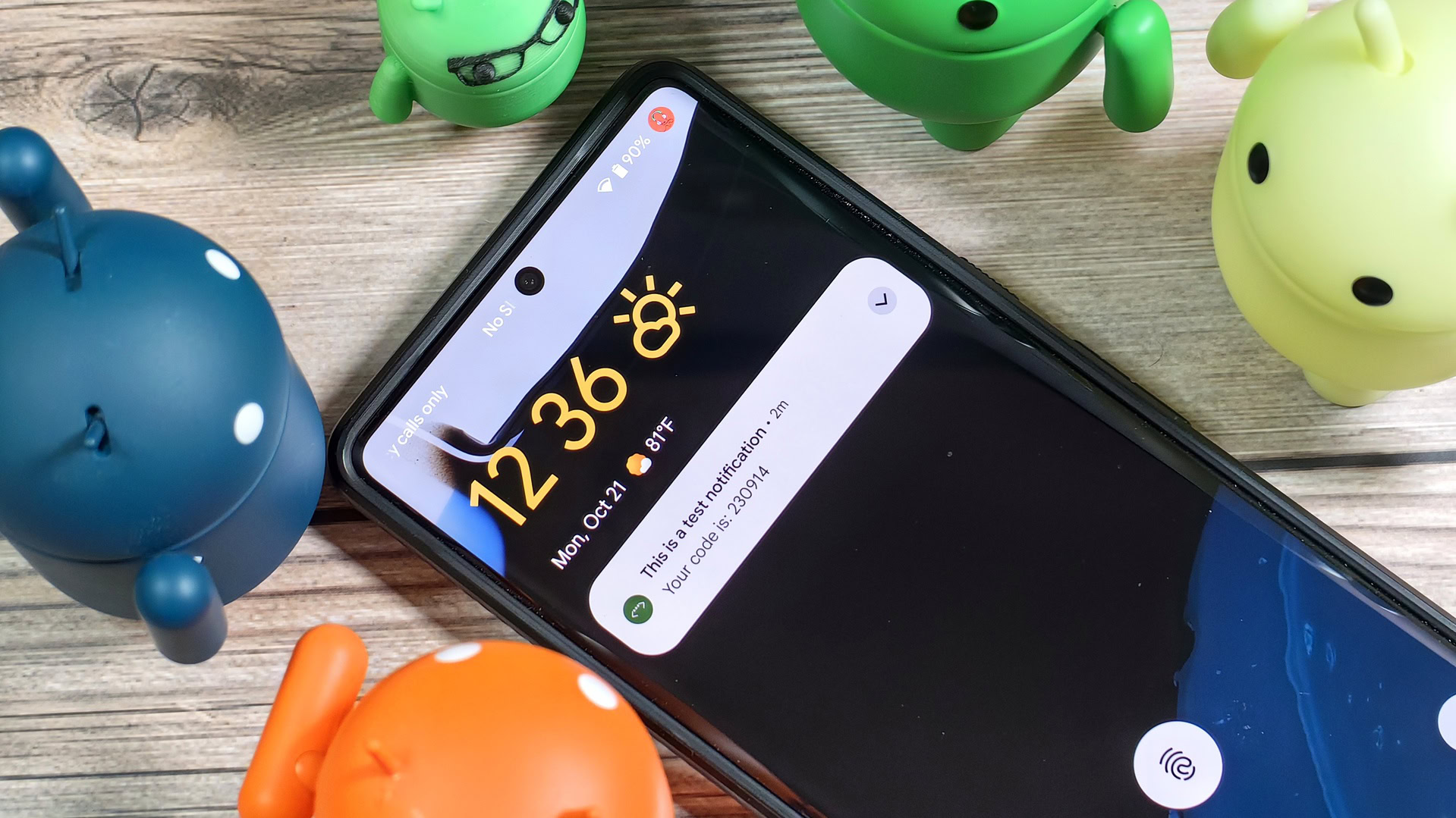 Two-factor authentication code in notification Two-factor authentication code in notification