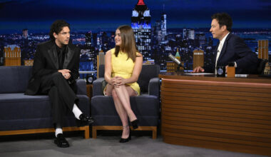 First Look: "Off Campus" Stars Belmont Cameli, Ella Bright Appear On "Tonight Show Starring Jimmy Fallon"