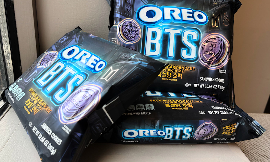 BTS and Oreo release purple hotteok-flavoured cookies -