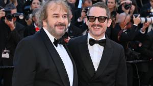 Peter Jackson and Elijah Wood at the premiere of 'La Venus Electrique' at the 79th Festival de Cannes held at Palais des Festivals on May 12, 2026 in Cannes, France.