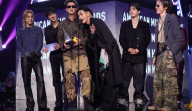 BTS' Jimin Edits AMAs Artist of the Year Card to Say ARMY Won Instead