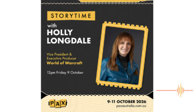 Holly Longdale Announced as PAX Aus 2026 Storytime Speaker