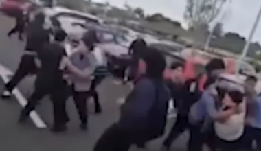 Police probe ‘prior dispute’ behind mass schoolboy brawl at West Auckland train station carpark