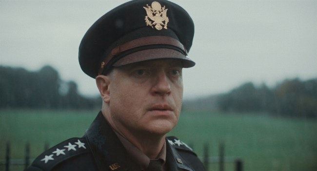 Pressure: Behind the scenes of D-Day scene with Brendan Fraser
