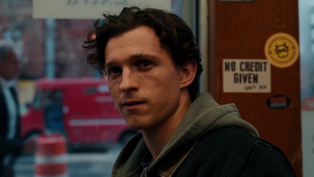 Peter Parker looking sad in Spider Man Brand New Day
