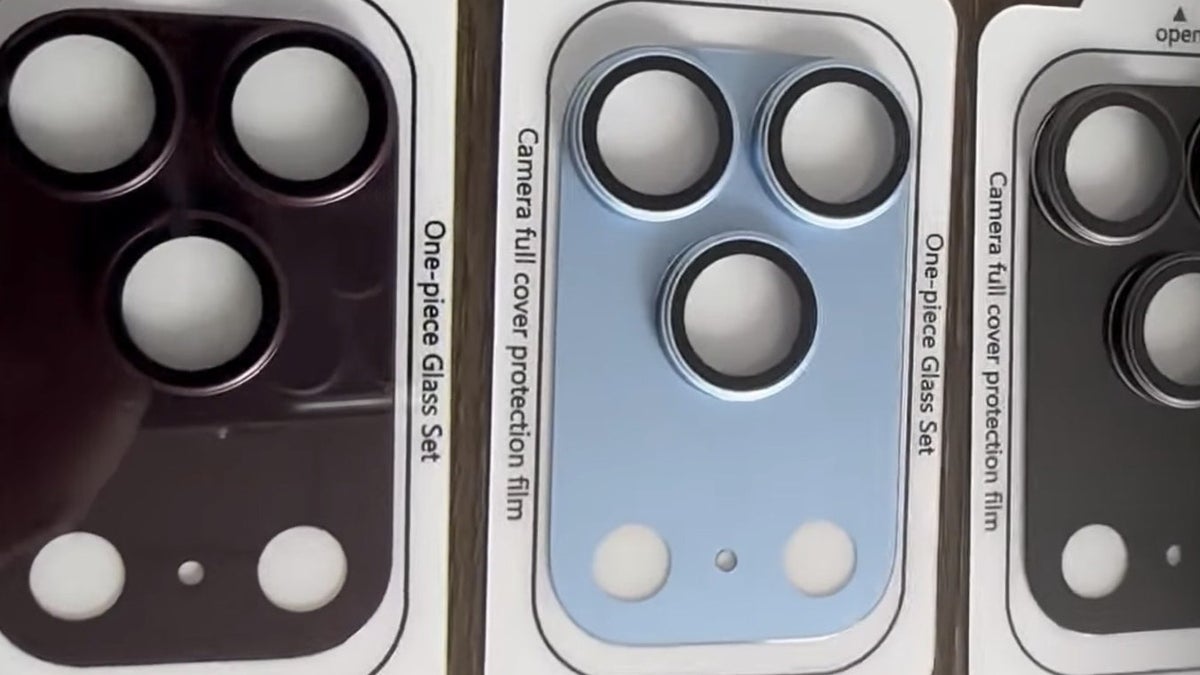 Photos of iPhone 18 Pro camera covers give us a better look at the new colors from Apple