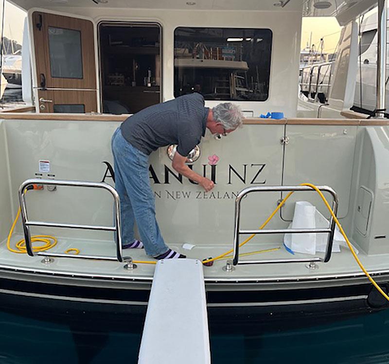 Proud owner Mark Rammell - Awanui NZ // Photo credit: Awanui NZ