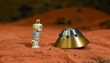 They really launched this tiny spacecraft (Well, sort of.) photo of the day for May 11, 2026