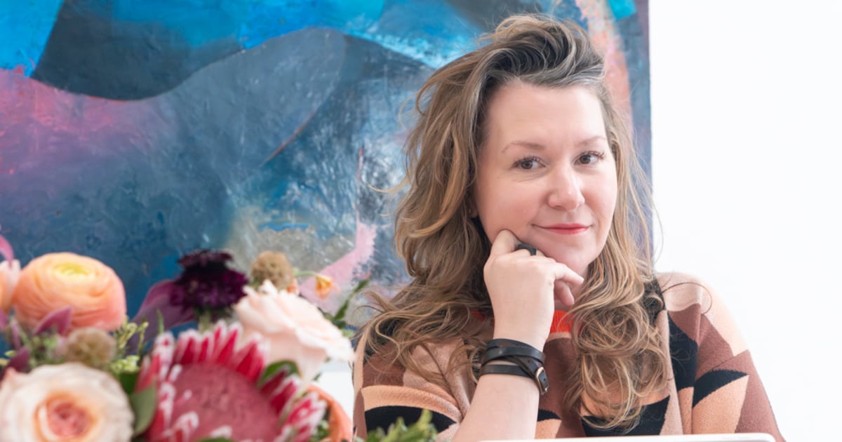 At Luckygirl Gourmet Gallery, Art Leads and Snacks Follow