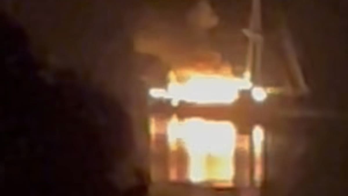 Police investigate boat fire in Auckland’s Waitematā Harbour