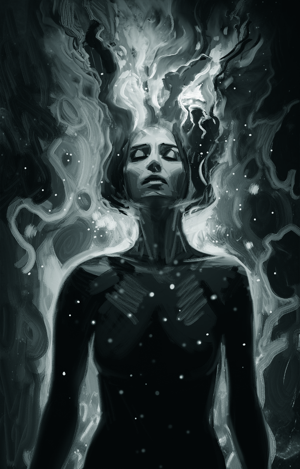 Digital art portrait