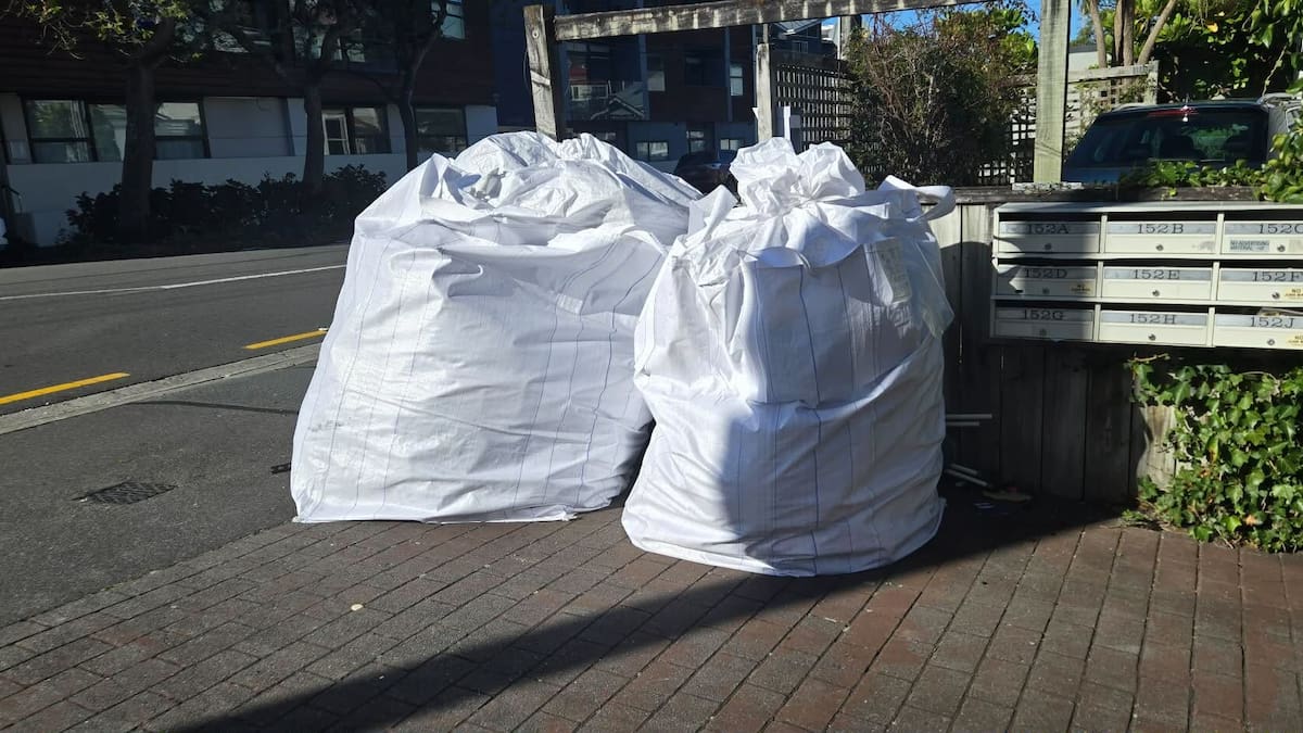 Dumpster-divers rummage through Wellington woman’s flood-contaminated rubbish