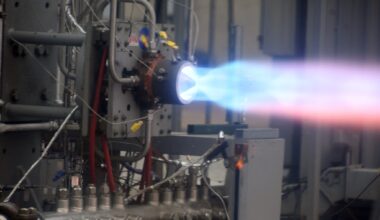 Successful hot fire test of its Chakram rotating detonation rocket engine (RDRE) at NASA’s Marshall Space Flight Center (MSFC) in Huntsville, Alabama. Photo via Astrobotic.