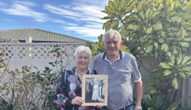 Gisborne couple celebrate 60 years of marriage that blossomed from rugby party romance