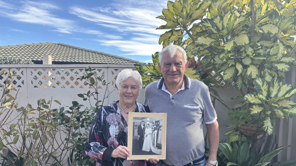 Gisborne couple celebrate 60 years of marriage that blossomed from rugby party romance