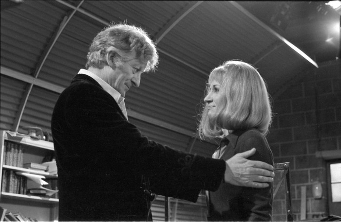 Jon Pertwee and Caroline John. Photographed by Don Smith at BBC TV Centre TC3, 24 April 1970. Jon Pertwee and Caroline John. Photographed by Don Smith at BBC TV Centre TC3, 24 April 1970.