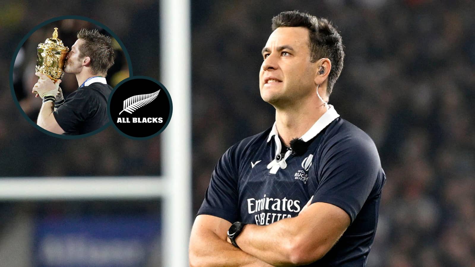 Ben O'Keeffe: 'I want the All Blacks in the World Cup final not me'