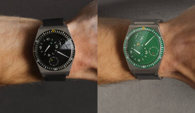 Introducing: The Ressence Type 7 Black and Cactus, now with Optional Rubber Straps
