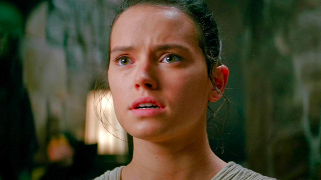 Rey in Star Wars The Force Awakens