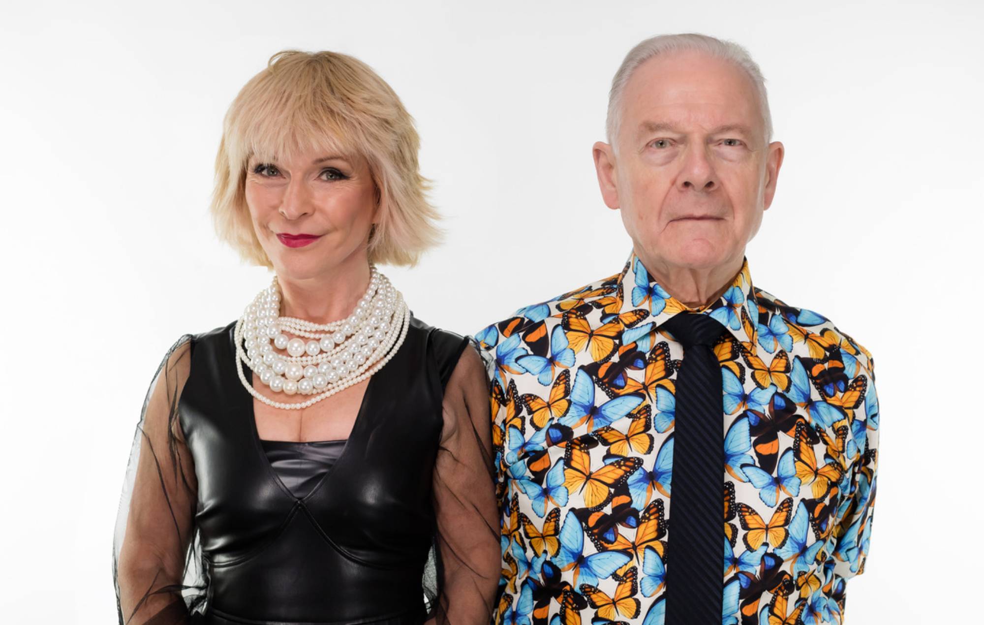 Robert Fripp and Toyah Willcox. Credit: PRESS