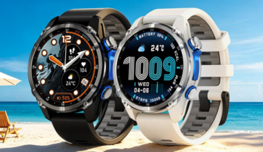 New affordable AMOLED smartwatch packs dual-band six-satellite GPS and free stainless-steel strap