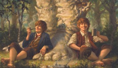 This artist captures J.R.R. Tolkien's hobbits and elves in a magical new light