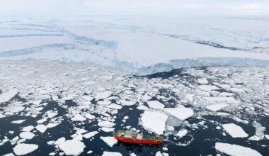 The ‘doomsday’ glacier’s giant ice shelf is about to break away