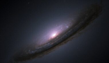 SN 1994D (bright spot on the lower left), a Type Ia supernova within its host galaxy, NGC 4526 (Credit : NASA/ESA)